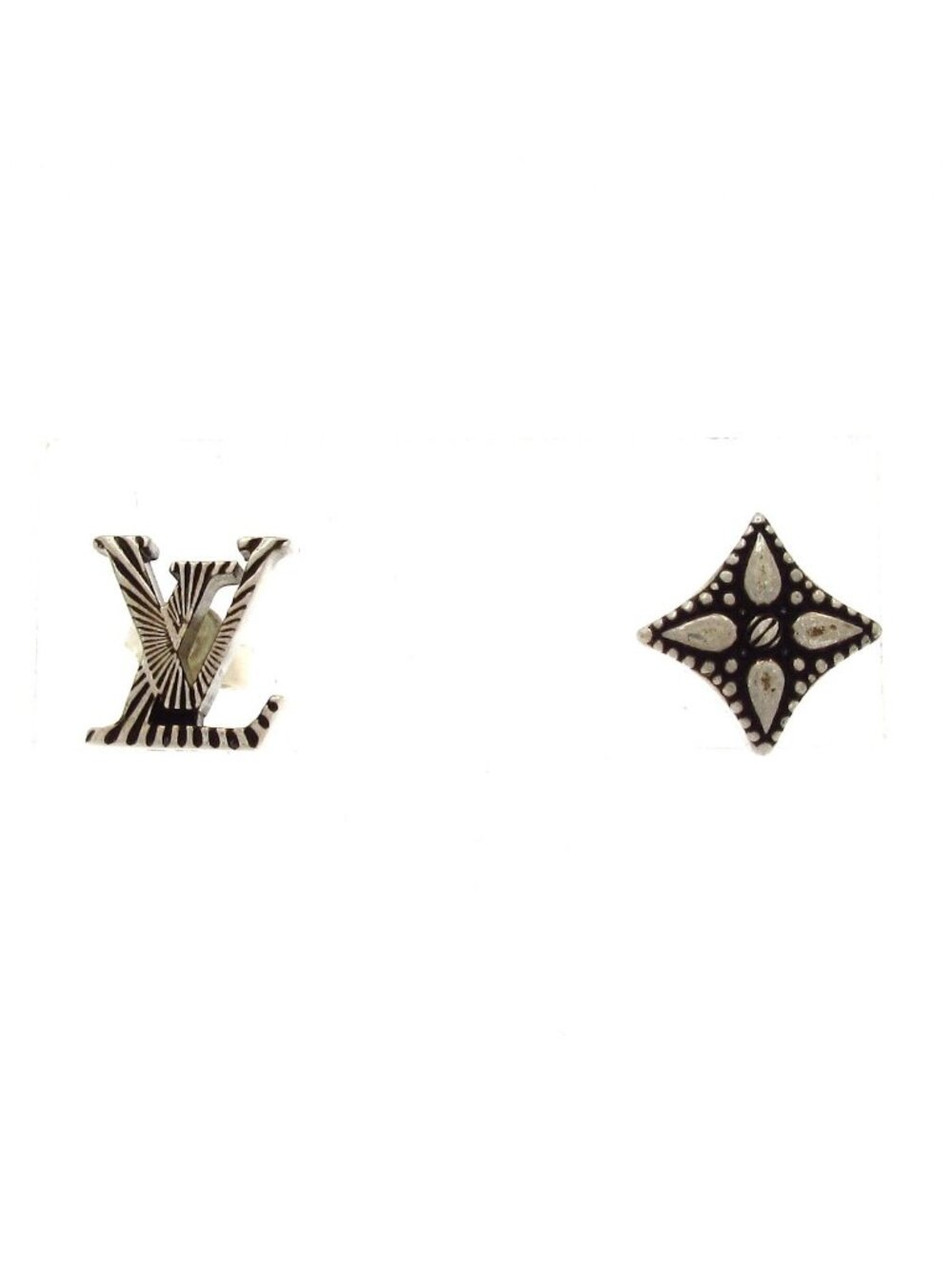 Louis Vuitton Earrings LV Whisper Silver